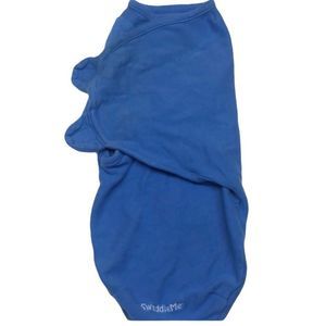 🔑5/$30 SwaddleMe Newborn Baby Swaddle Blue Velcro